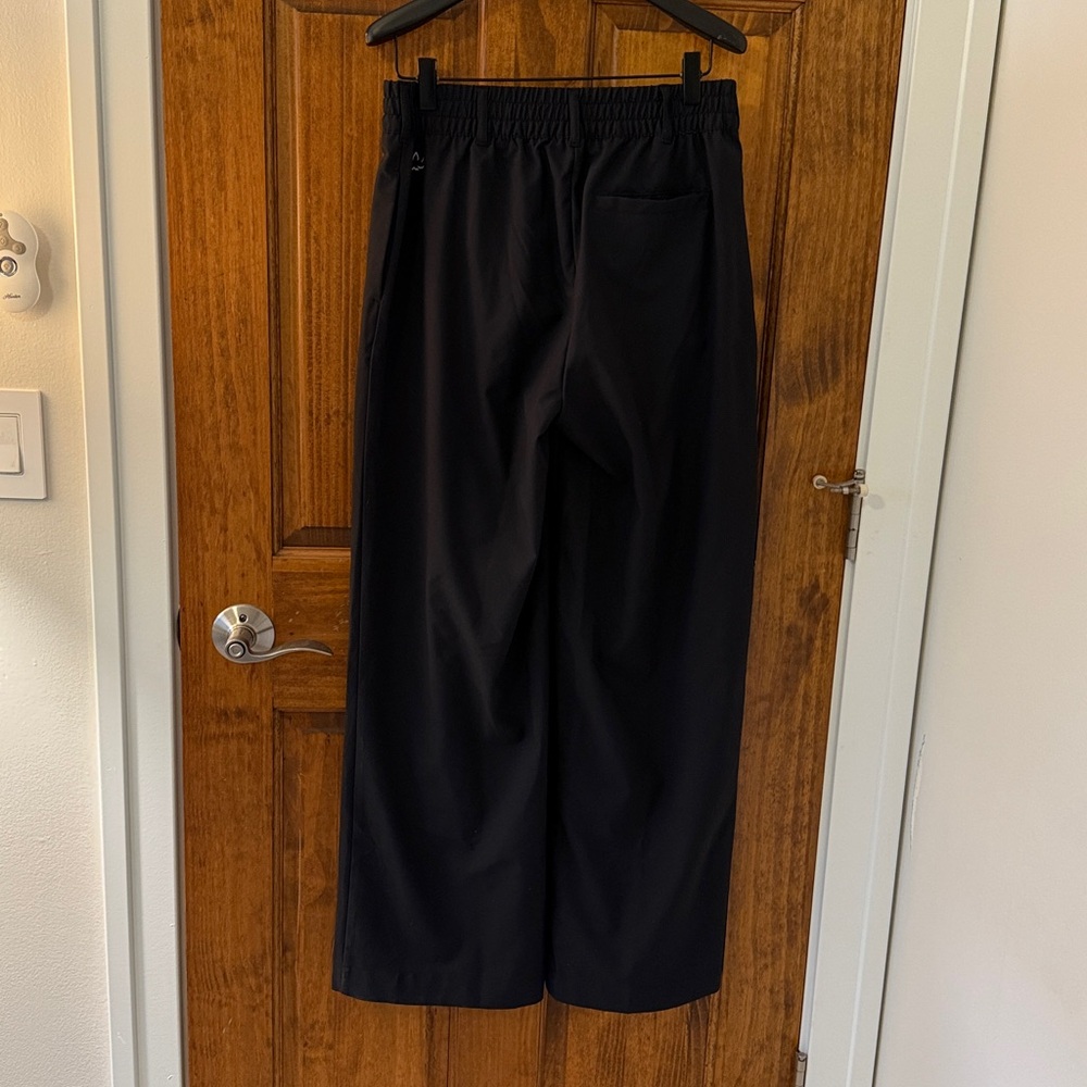 Status Wide Leg Trouser 31” Black Small - Picture 7 of 8